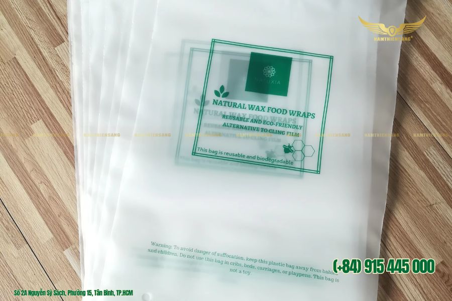 Túi Zipper 8 Cạnh